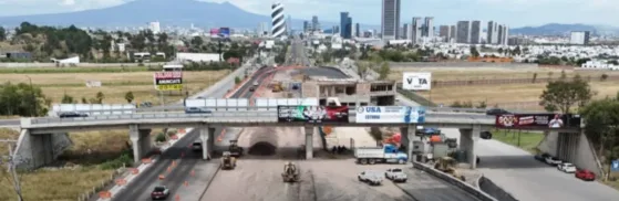 Así Avanza la Construcción de la Nueva Plaza de Cobro en la Autopista Puebla-Atlixco