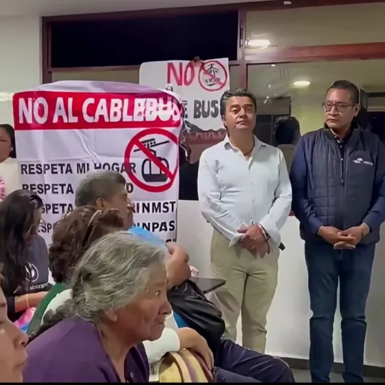 Citan a Vecinos de Concepción Guadalupe a Mesa de Diálogo por Torres del Cablebús