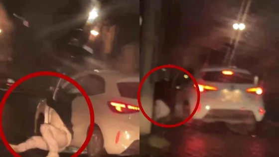 Estudiante de medicina es arrastrado por varios metros tras reclamar un choque frente al Hospital San José en Puebla