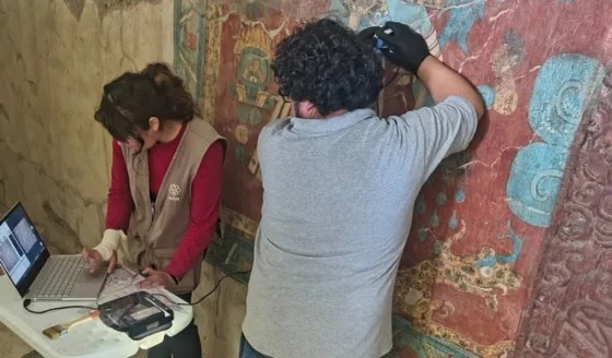 INAH consolida monitoreo científico en Cacaxtla: Confirman estabilidad en murales prehispánicos tras 15 años de estudios